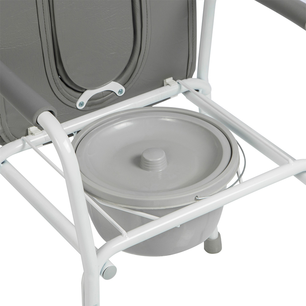 Съемное санитарное судно с крышкой из прочного пластика